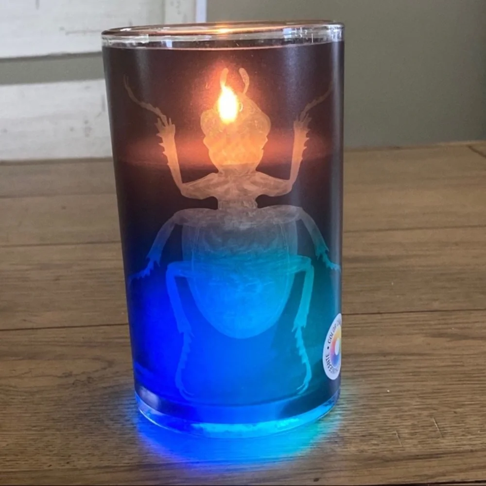 Color Changing Halloween Candle